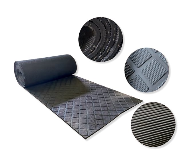 DIAMOND FEBBLE COW MAT