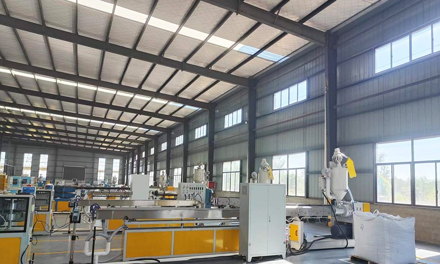 Rubber hose production line